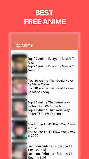 Anime tv - Watch Anime Online Screenshot 1
