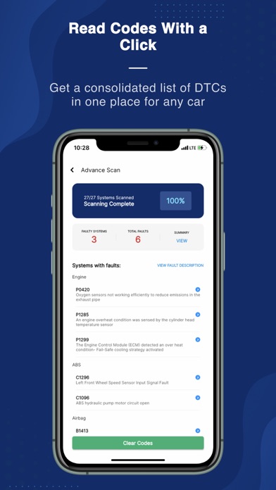 OBD Scanner ELM327: GaragePro Screenshot 2