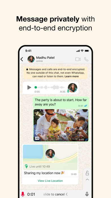 WhatsApp Messenger Screenshot 2