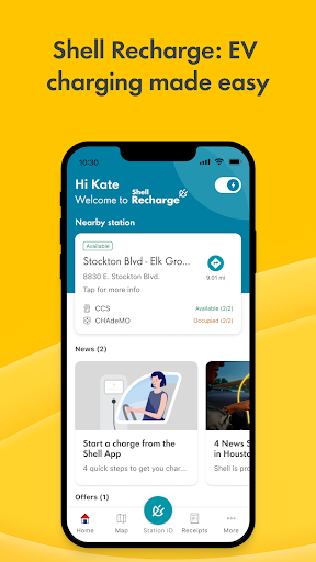 Shell: Fuel, Charge & More Screenshot 1