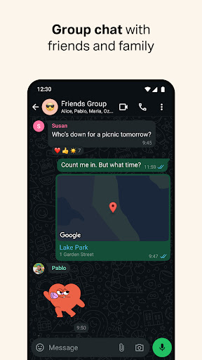 WhatsApp Messenger Screenshot 1
