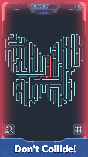 Neon Lines: Tap & Clear Screenshot 2