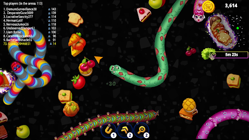 Worms Zone .io - Hungry Snake Screenshot 10