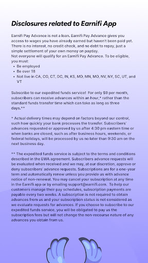 Earnifi: Early Pay. Fast Money Screenshot 7