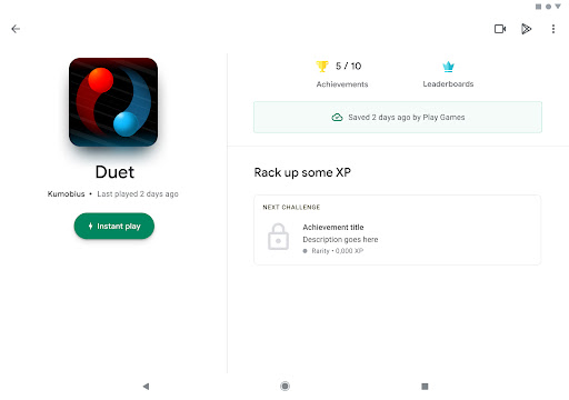 Google Play Games Screenshot 3