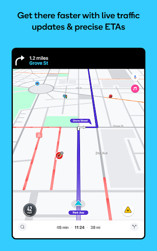 Waze Navigation & Live Traffic Screenshot 12