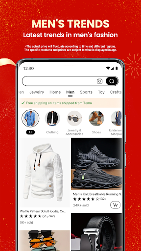 Temu: Shop Like a Billionaire Screenshot 1