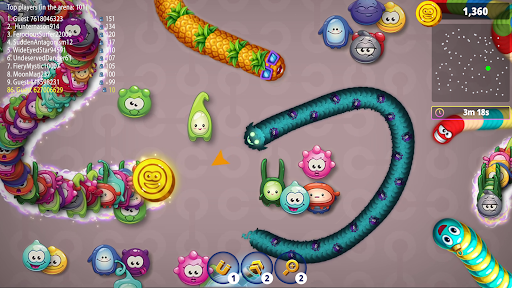 Worms Zone .io - Hungry Snake Screenshot 9