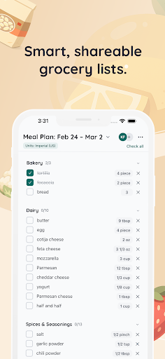 Kitcha: Recipe & Meal Planner Screenshot 3
