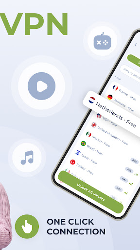 Planet Free VPN ™ Super Proxy Screenshot 1