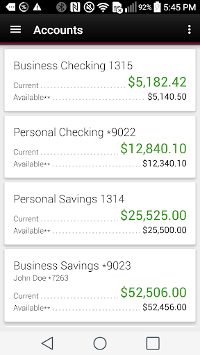 Mechanics Bank Mobile Banking Screenshot 10