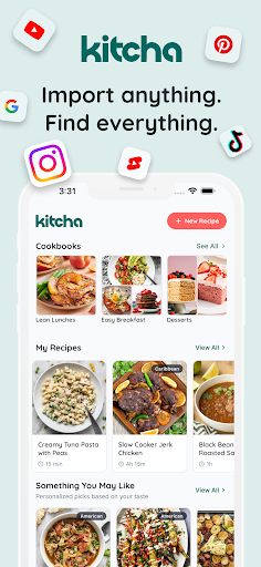 Kitcha: Recipe & Meal Planner Screenshot 1