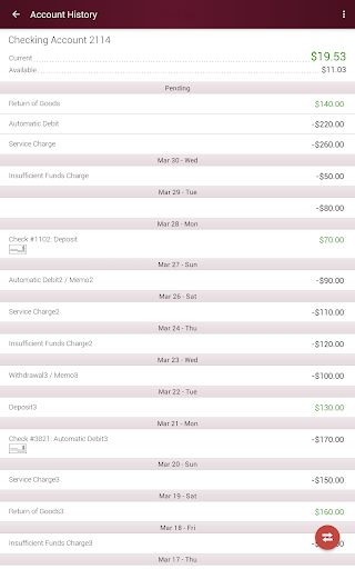 Mechanics Bank Mobile Banking Screenshot 7