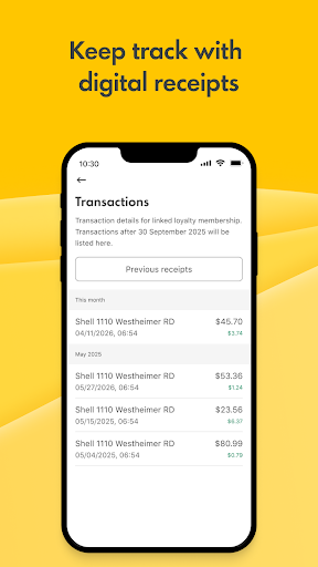 Shell: Fuel, Charge & More Screenshot 2
